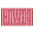 Qvapt Howdy Door Mat - Hot Pink Preppy Western Cowgirl Indoor Outdoor Door Mat, Cowgirl Room Decor For Girls, Cowgirl Bathroom D
