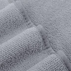 Polyte Microfiber Quick Dry Lint Free Bath Towel, 57 X 30 In, Pack Of 4 (Gray)