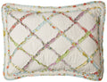 Laura Ashley Home - Standard Sham, Soft Cotton Bedding With Envelope Closure, Pre-Washed Home Decor For Added Softness (Ruffle G