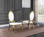 Best Quality Furniture Sc187 Dining Chairs, White