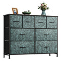 WLIVE Dresser for Bedroom with 8 Drawers, Wide Fabric Dresser for Storage and Organization, Bedroom Dressers, Chest of Drawers f