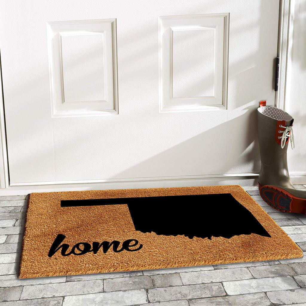 Calloway Mills 105382436 Oklahoma Doormat, 24' X 36', Natural/Black
