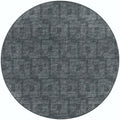 Delano Da1 Black Transitional Rug Round 8' X 8'