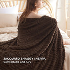 Bedsure Dark Brown Throw Blanket For Women - Super Soft & Cozy, Fleece Blankets For Girls, Ideal For Couch & Bed, 50X60 Inches