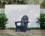 Polywood Ad4030Nv Classic Adirondack Chair, Navy