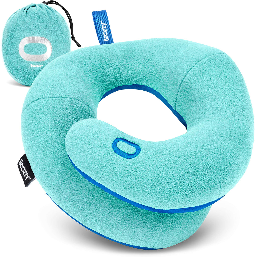Bcozzy 8-12 Y/O Kids Travel Neck Chin Supporting Pillow For Traveling, Provides Double Support For Toddlers In Car Seat, Road Tr