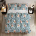 Loomlyfe All Season 220 Gsm King Size Double Bed Ac Comforter/Blanket/Duvet For All Seasons/Weathers  Pack Of 1  Skypeachflowe