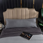Household 100% Jersey Cotton Pillowcase 20   x54   -Light Weight, Comfortable, Super Soft Pillow Case with Envelope Closure Extr