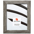 Craig Frames Bauhaus 125, 24x32 Picture Frame, Black Satin Mica