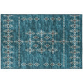 Sedona Sn3 Blue Transitional Rug Rectangle 5' X 7 ' 6"
