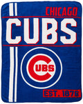 Northwest Mlb Chicago Cubs Super Plush Throw Blanket (D132)