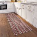 Addison Rugs Waverly 2'3" X 7'6" Awa31 Indoor Outdoor Hallway Runner Rug, Stain Resistant Carpet For Bathroom, Laundry Room, Easy Clean, Machine Washable, Non Shedding, Living Room, Dining Room