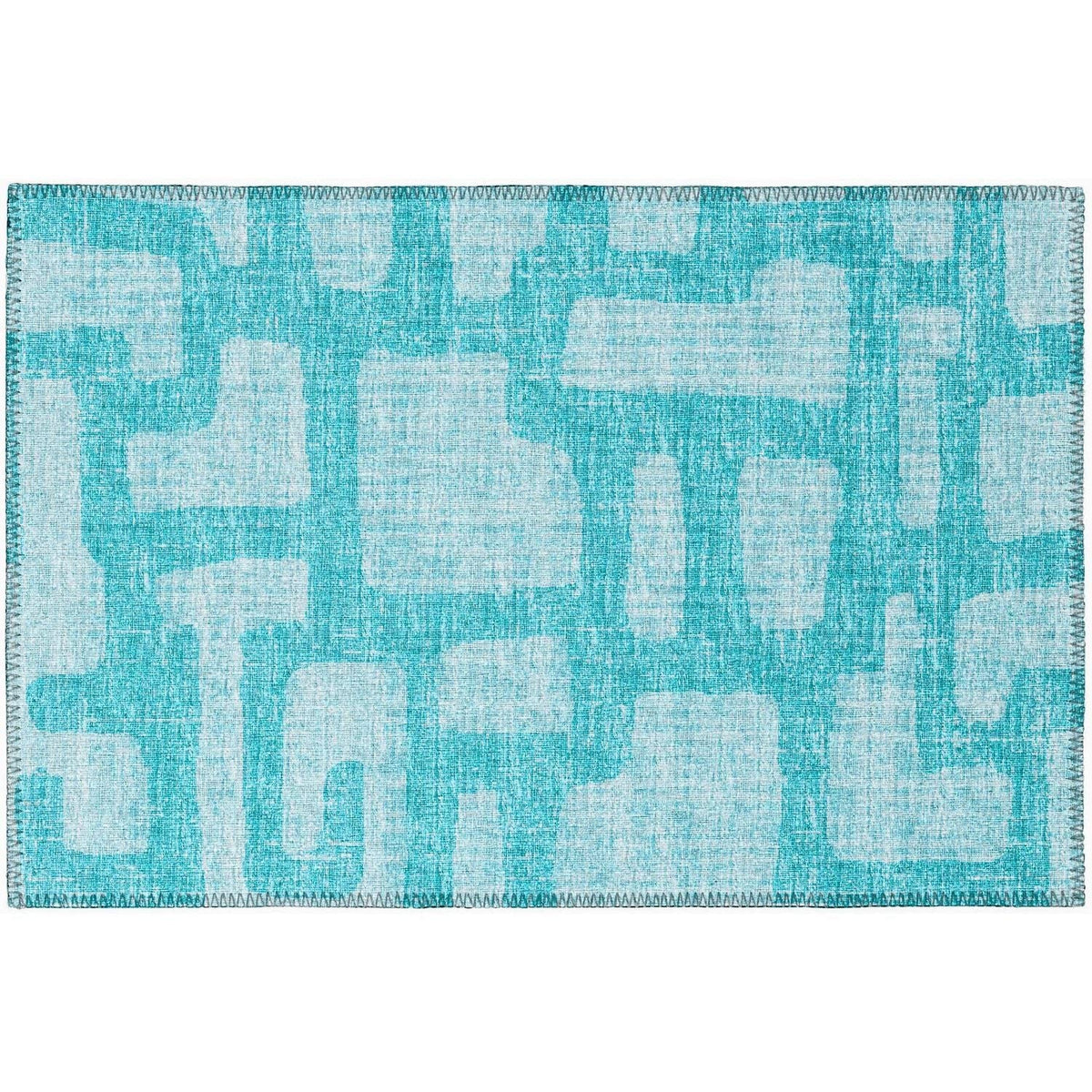 Sedona Sn4 Blue Contemporary Rug Rectangle 10' X 14'