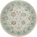 Marbella Mb6Iv8Ro 8 Ft. Marbella Mb6 Round Rug, Ivory