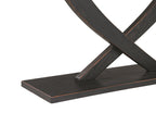 Rasmus Console Table - Black Charcoal