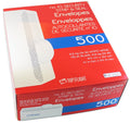 Top Flight Pstf10Nwt #10 Envelopes, Strip & Seal, Security Tinted, White Paper, 24 Lb, 500 Count