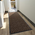 Yimobra Front Door Mats, Heavy Duty Water Absorbent Mud Resistant Easy Clean Entry Outdoor Indoor Rugs,Non Slip Backing, Exterio