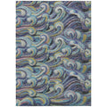 Dalyn Rugs Seabreeze Sz14 Navy Washable 2'6" X 3'10" Indoor Outdoor Area Rug, Easy Clean, Machine Washable, Non Shedding, Bedroom, Living Room, Dining Room, Kitchen, Patio Rug