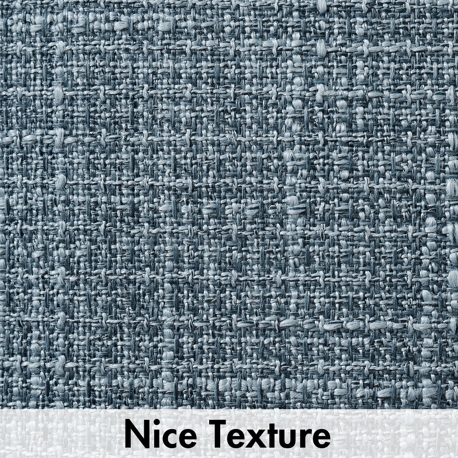 Miulee Burlap Linen Throw Pillow Covers 24X24 Inch Blue Decorative Pillow Covers Modern Farmhouse Pillowcases Soft Accent Cushio