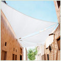 Colourtree Custom Size Ctaprt20 Order To Make 7' X 13' X 14.8' White Right Triangle Sun Shade Sail Canopy Mesh Fabric Uv Block U