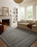 Loloi Chris Loves Julia x Polly Graphite/Pebble 2'-3'' x 3'-9'' Accent Rug