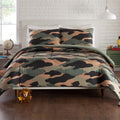 Urban Playground Covert Camouflage 2Piece Comforter Set, Ultra Soft All Season Kids/Teens Bedding Set, Twin/Twin Xl, Green