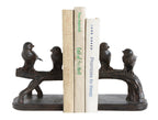 Creative Co-Op Resin Birds on a Branch Shaped Bookends (Set of 2 Pieces)