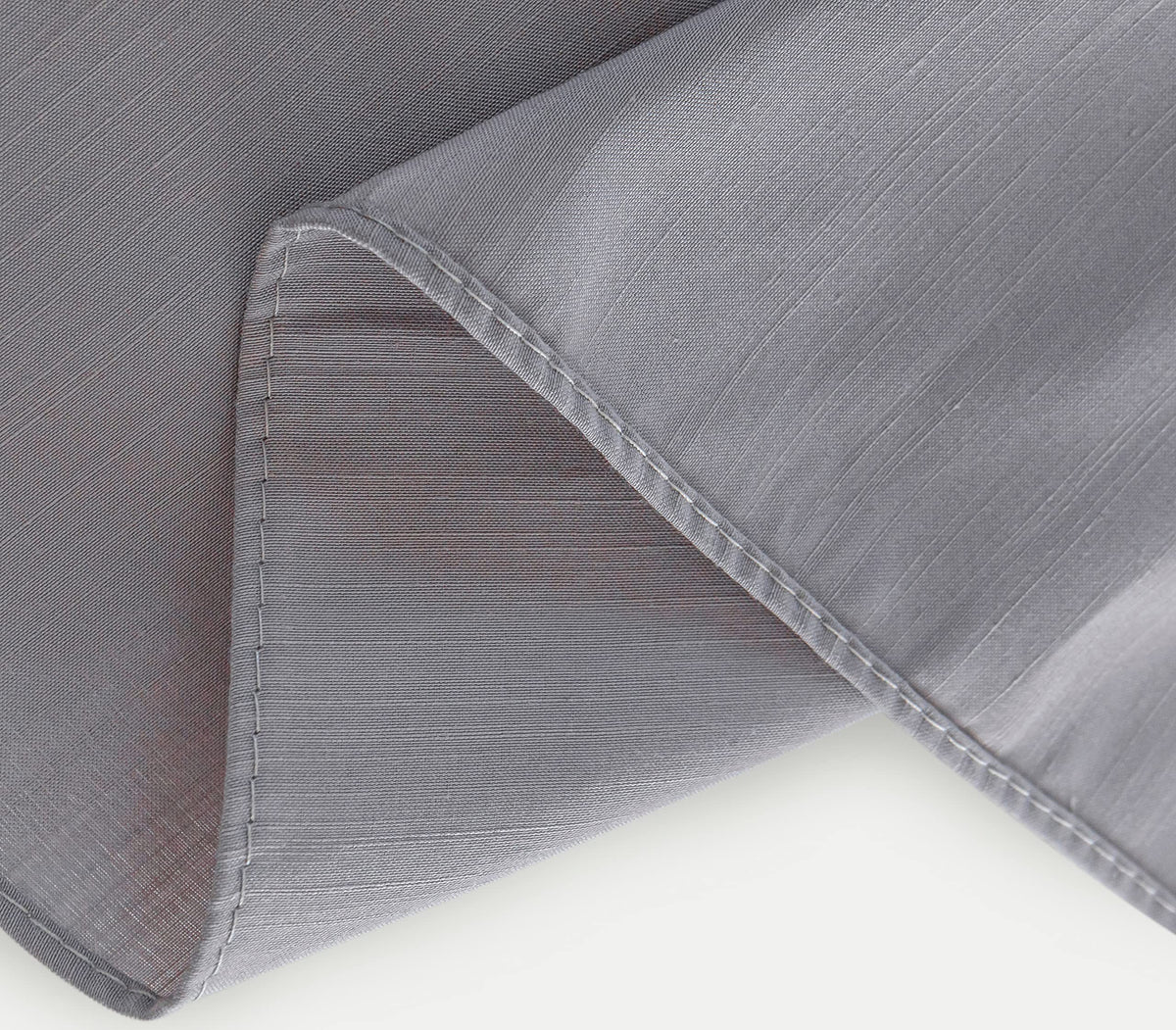 Biscaynebay Wrap Around Bed Skirts For Queen Size Beds Short Drop Of 12', Silver Grey Adjustable Elastic Dust Ruffles Easy Fit