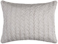 Rizzy Home | BT4057 | King Sham | 20"x36" Brown/Neutral/ Solid Textured