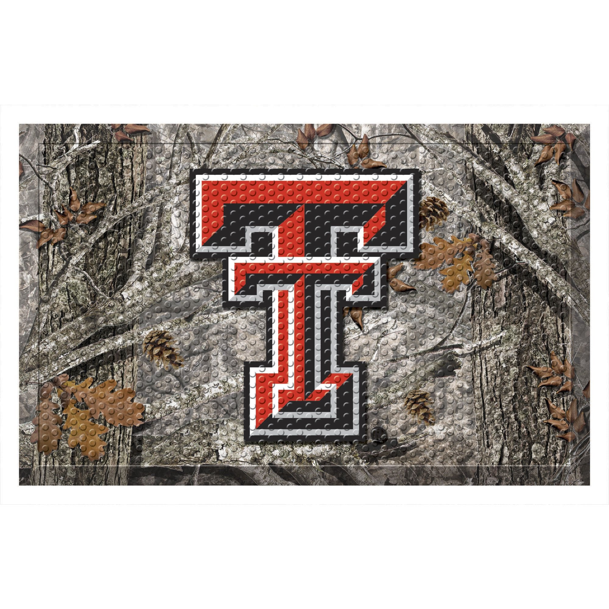 NCAA Texas Tech University Red Raiders Shoe Scraper Door Mat