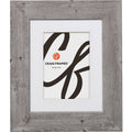 Craig Frames American Barn, 30x30 Picture Frame Matted for a 24x24 Photo, Light Grey