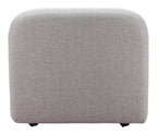 Zuo Biak Middle Chair Gray