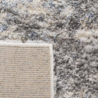 Safavieh Berber Shag Collection 2' X 3' Grey/Cream Ber219G Modern Abstract Non-Shedding 1.2-Inch Thick Entryway Living Room Foye