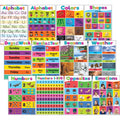 Teacher Created Resources Colorful Early Learning Small Posters, 15-3/4' X 11', Pack Of 12 Posters