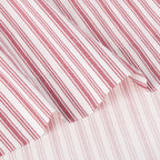 Nautica - Full Sheet Set, Cotton Percale Bedding Set, Crisp & Cool, Lightweight & Breathable (Coleridge Red, Full)
