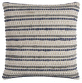Rizzy Home | T11561 | 20"x20" Blue/White/Gray Decorative Pillow | Cover Only