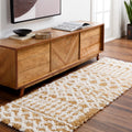 Livabliss Hapsburg Moroccan Shag Runner Area Rug, 27 x 73, Camel
