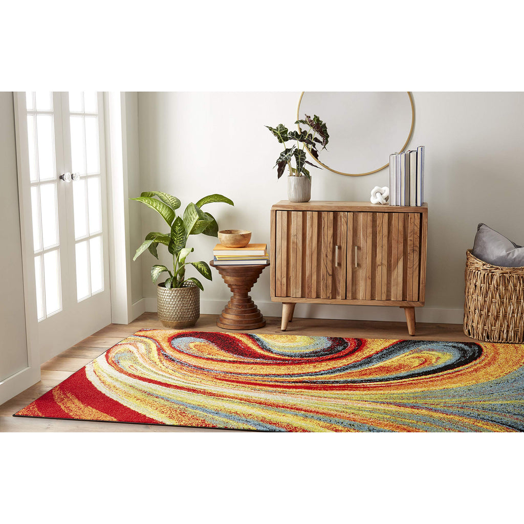 Home Dynamix Adja Modern Area Rug, Splash (5'2'' X 7'2'')