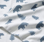Eddie Bauer - Queen Sheets, Cotton Flannel Bedding Set, Brushed For Extra Softness, Cozy Home Decor (Bears & Trees, Queen)