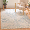 SAFAVIEH Tulum Collection Area Rug - 10 x 13, Ivory & Turquoise, Moroccan Boho Tribal Design, Non-Shedding & Easy Care, Ideal 