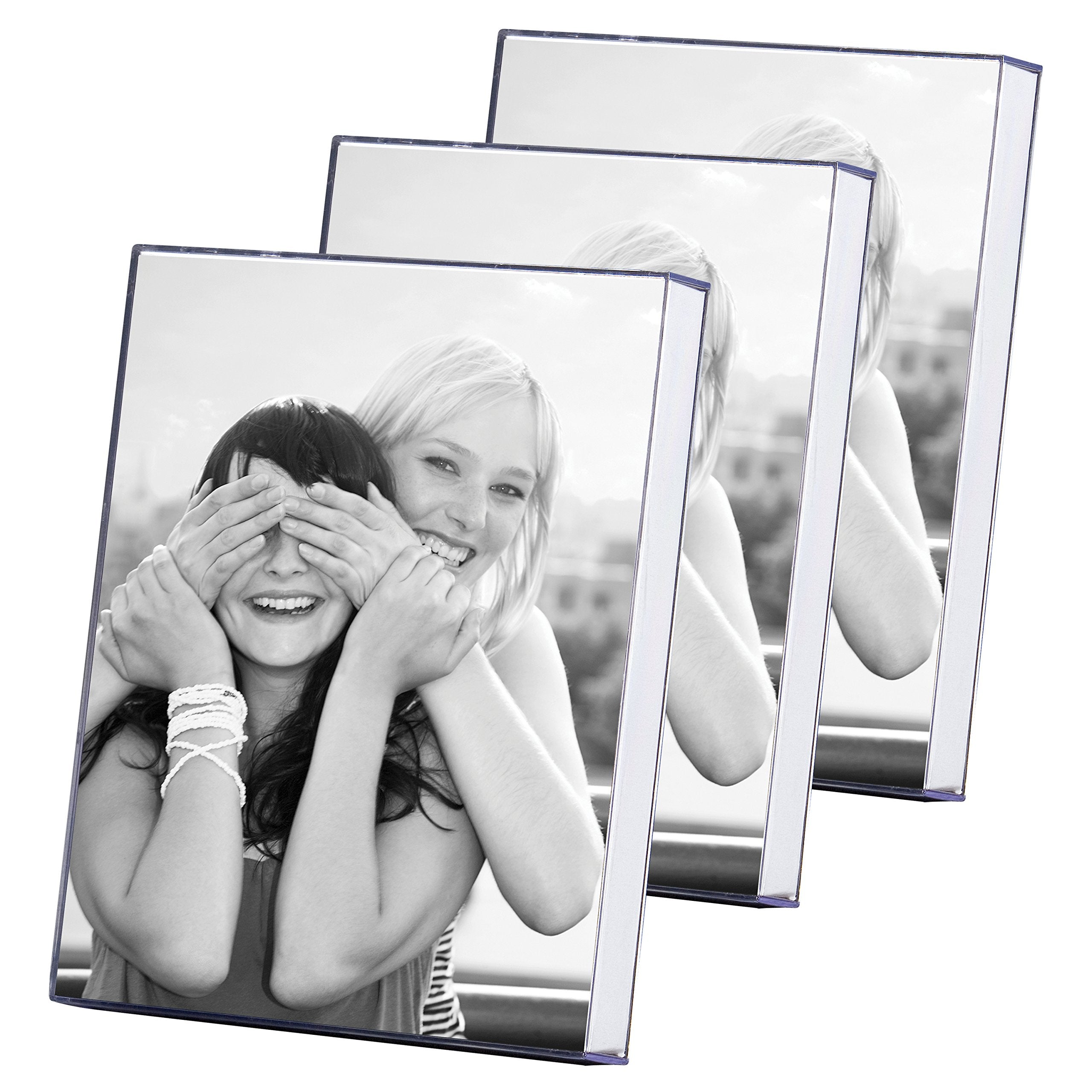 MCS 11x14" Clear Box Frame, 3-Pack, Model 65713 - Perfect for Displaying Photos and Artwork