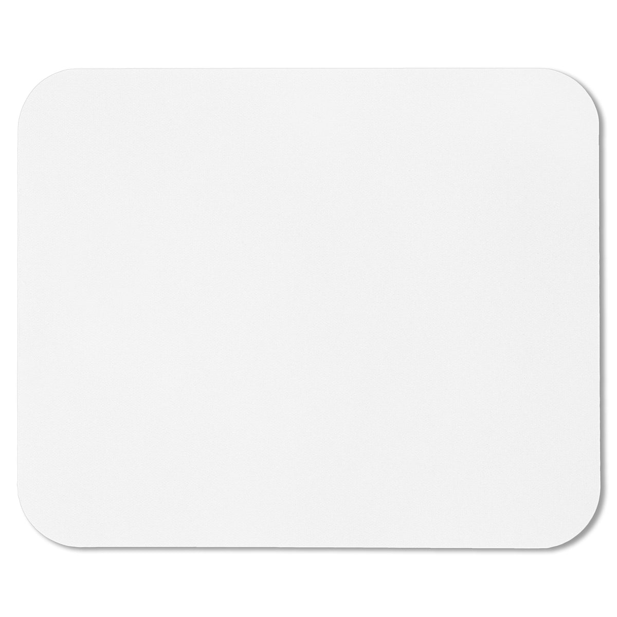 Quality Selection Mouse Pad White Non-Slip Rubber Base Computer Mousepad,Tracking Accuracy And Smooth Surface Mouse Control, Sta