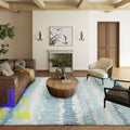 Addison Rugs Rylee Ary34 Blue Washable 8' X 10' Indoor Outdoor Area Rug, Easy Clean, Machine Washable, Non Shedding, Bedroom, Entry, Living Room, Dining Room, Kitchen, Patio Rug