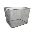 Mesh Open Bin Storage Basket Organizer for Fruits, Vegetables, Pantry Items Toys 2040 (1, 14 X 10 X 9)