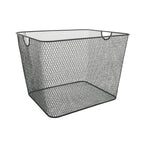 Mesh Open Bin Storage Basket Organizer for Fruits, Vegetables, Pantry Items Toys 2040 (1, 14 X 10 X 9)