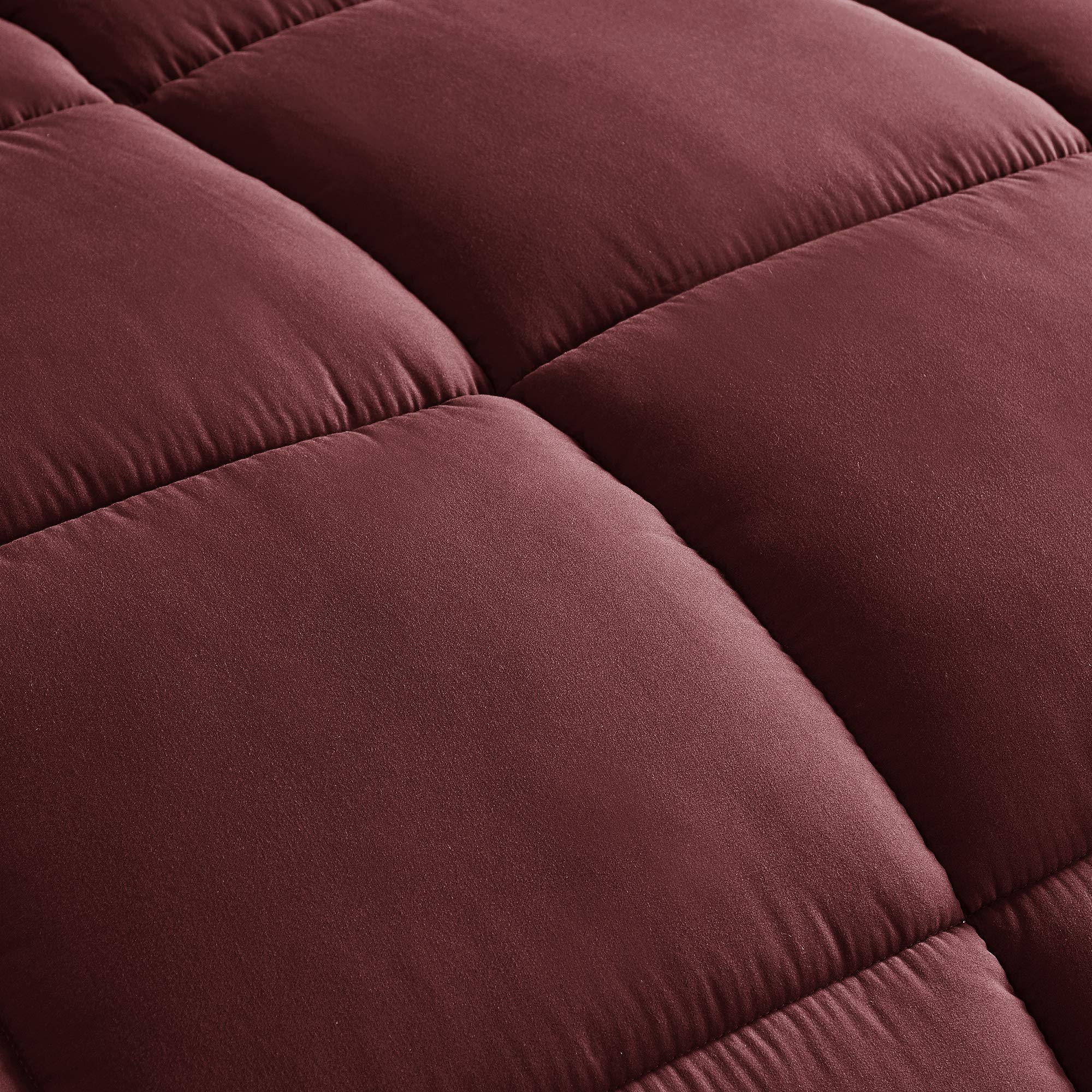 Chezmoi Collection 3-Piece Down Alternative Comforter Set - Lightweight All Seasons Luxurious Brushed Microfiber Comforter (Over