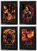 HWC Trading The Hunger Games Jennifer Lawrence 16 x 12 inch Gifts Printed Poster Set Signed Autograph Picture for Movie Memorabi