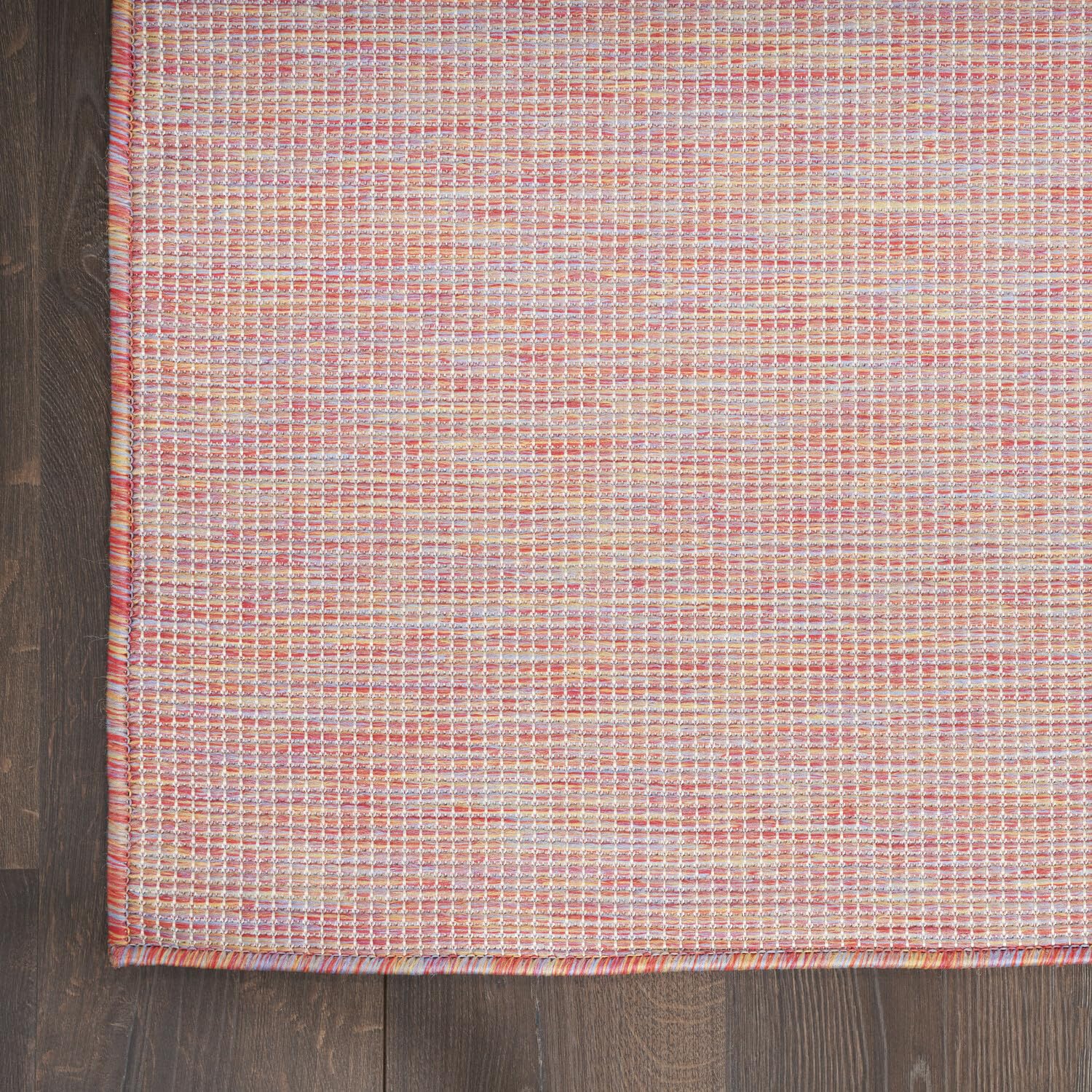 Nourison Positano Indoor/Outdoor Rainbow 6' X 9' Area Rug, Easy Cleaning, Non Shedding, Bed Room, Living Room, Dining Room, Backyard, Deck, Patio (6X9)