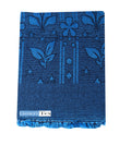 Gowri Tex Pure Cotton Single Sheet Blanket (Pack of 1) (Blue), lightweight