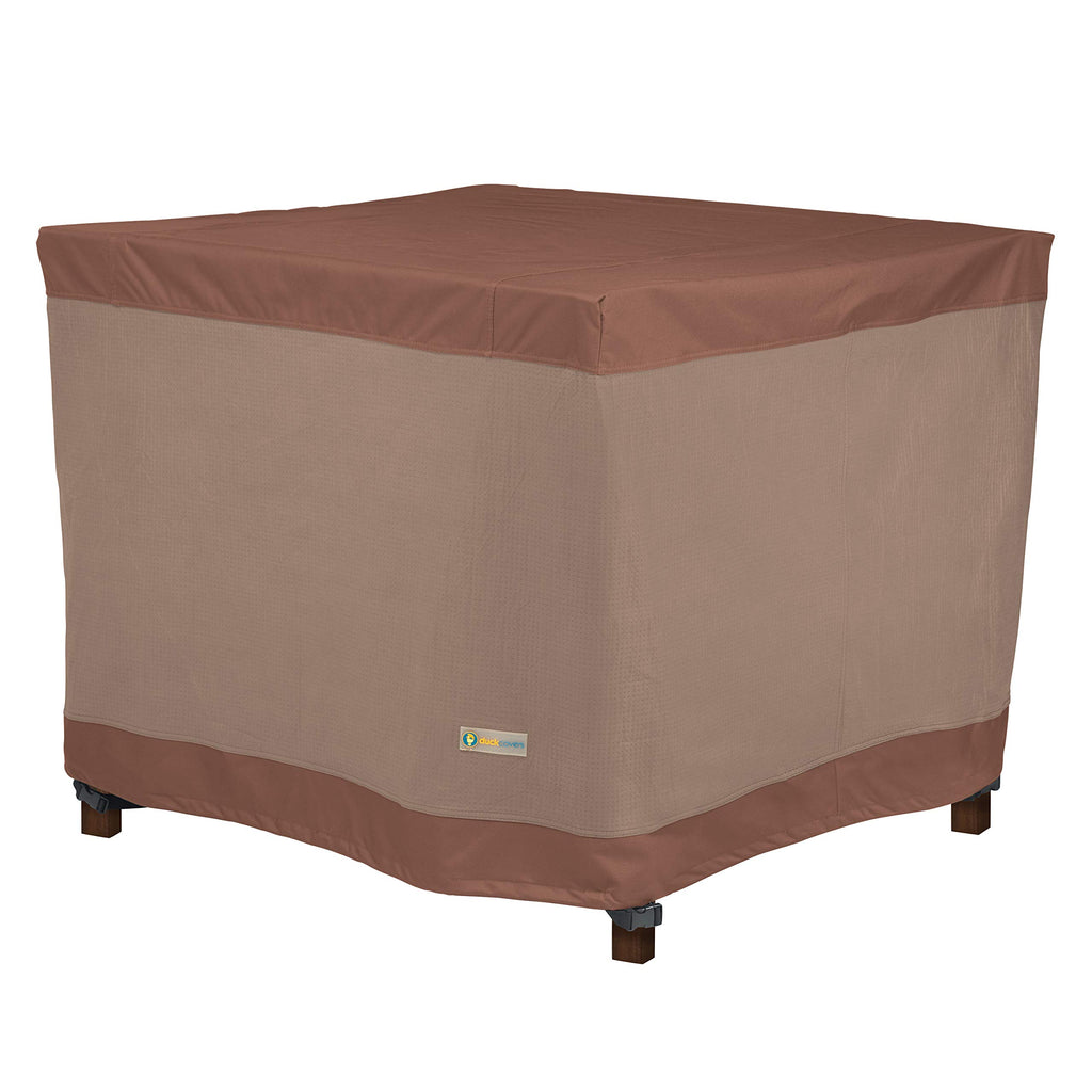 Duck Covers Ultimate Water-Resistant 60 Inch Square Table Cover, Outdoor Table Cover
